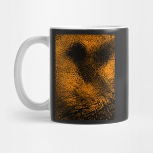 Bird Flying the Nest Abstract Mug